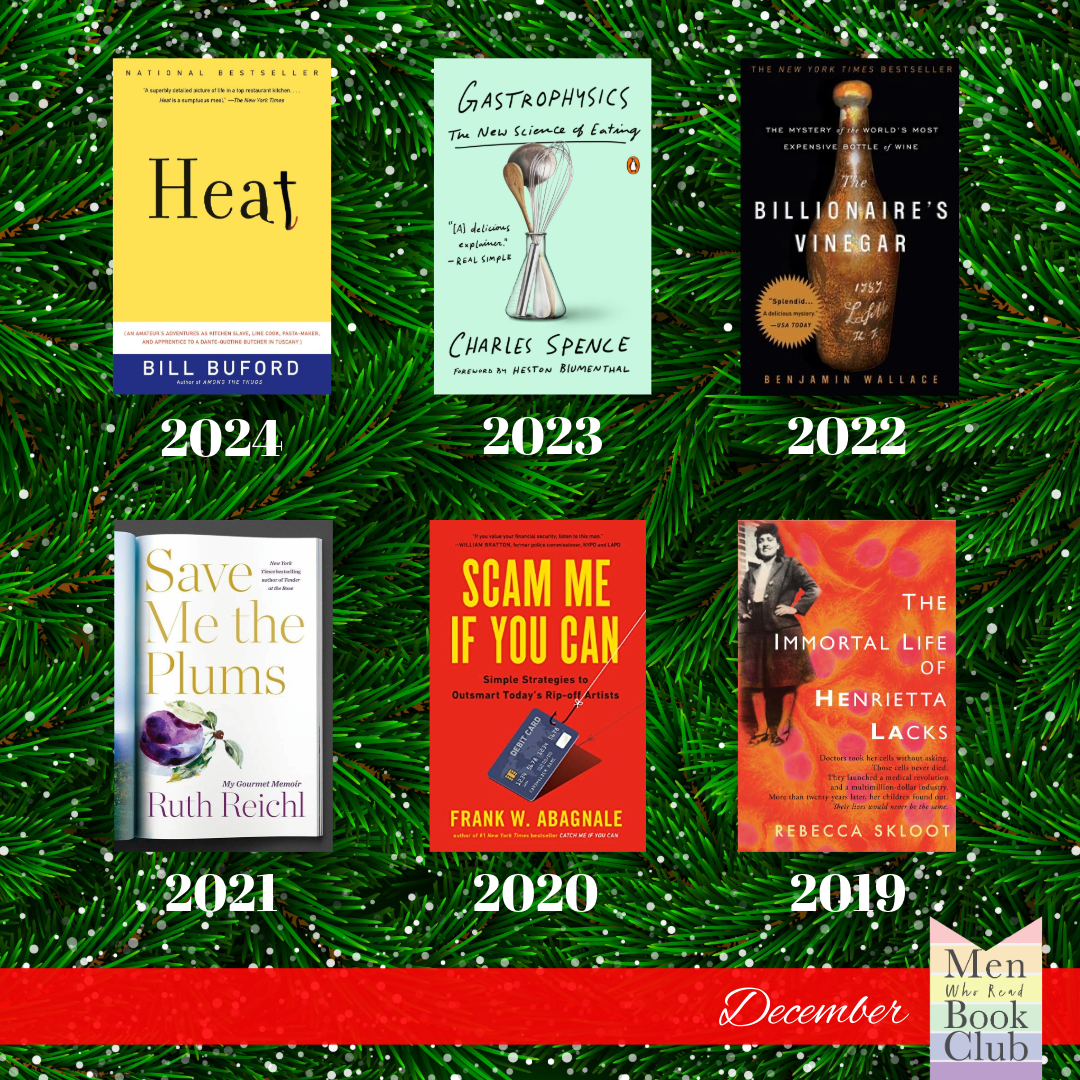 December Books Read 2019-2024