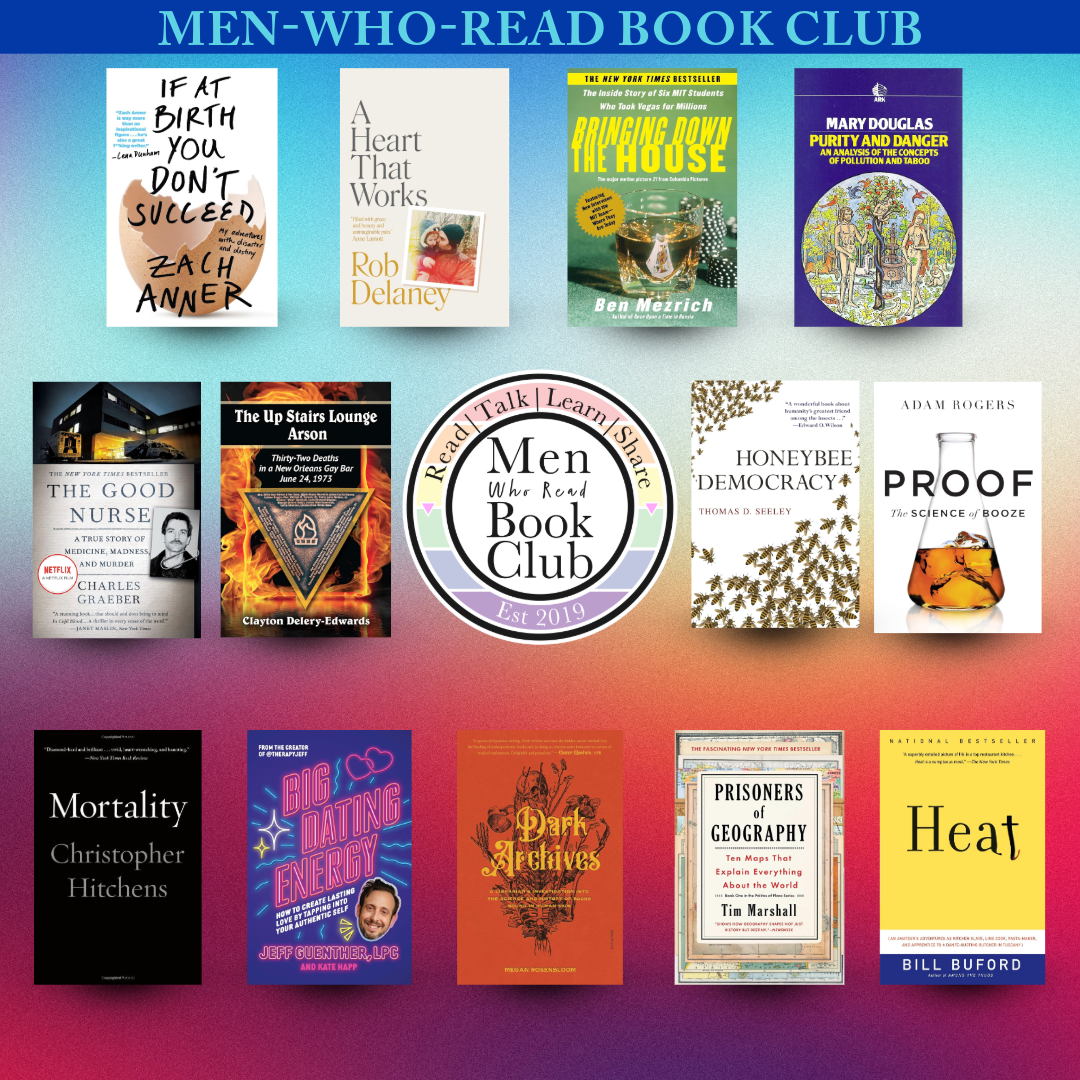 Men-Who-Read Book Club: 2024 Reading List